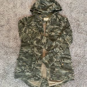Camouflage military jacket